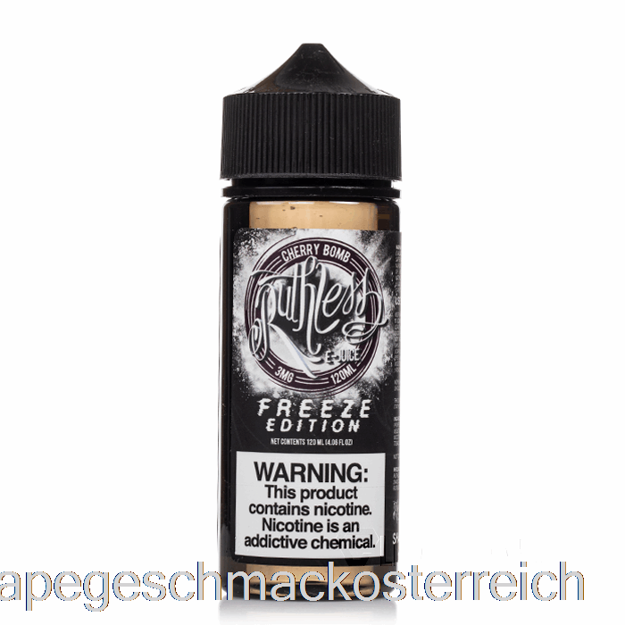 Cherry Bomb – Freeze Edition – Rücksichtsloser Dampf – 120 Ml, 0 Mg Vape-Geschmack